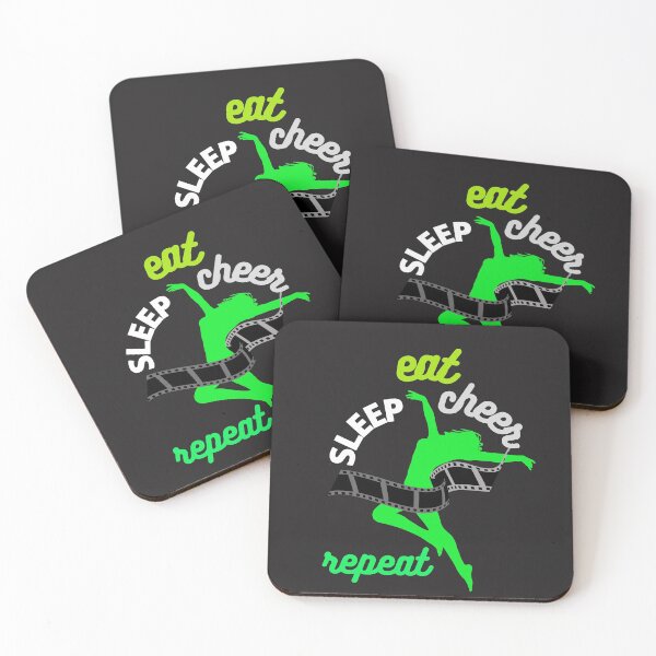 Item preview, eat sleep cheer repeat! designed and sold by Tulips2.