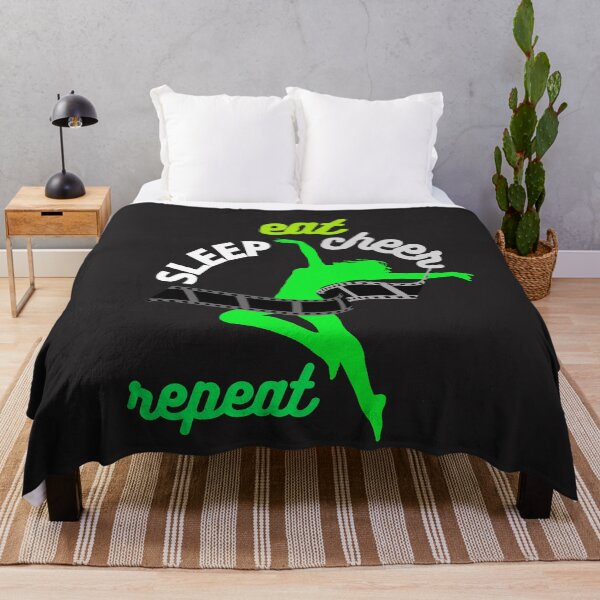 Item preview, eat sleep cheer repeat! designed and sold by Tulips2.
