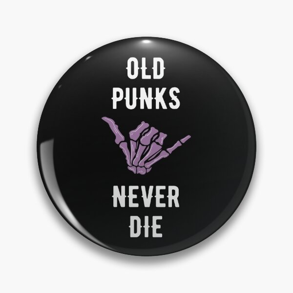 Item preview, Old Punks Never Die designed and sold by WholesumArt.