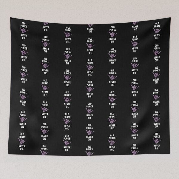 Item preview, Old Punks Never Die designed and sold by WholesumArt.