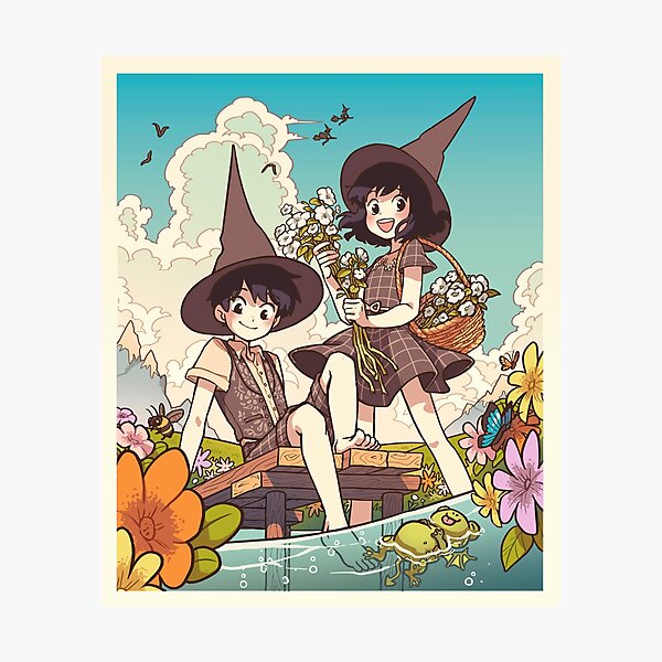 Spring Wytte Twins Photographic Print