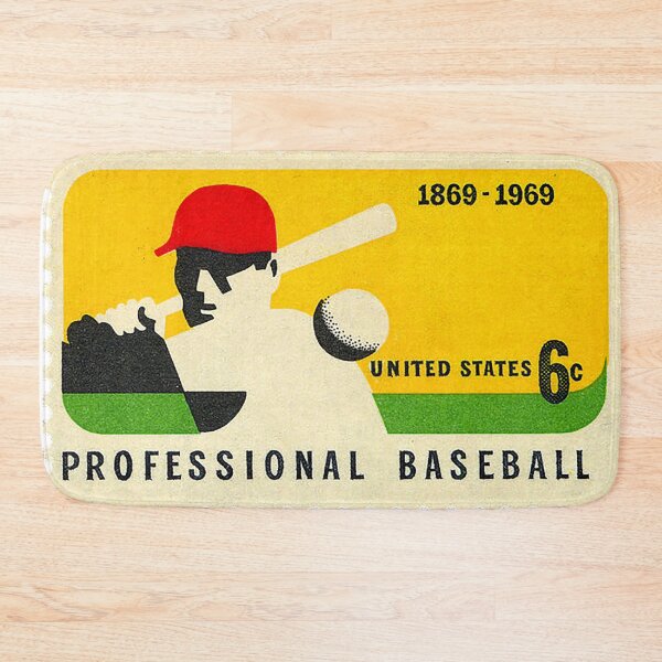 Item preview, Professional Baseball 100th Anniversary 1869-1969, US 6 cents postage stamp, vintage stamp, pro ball, major leagues designed and sold by Nostrathomas66.