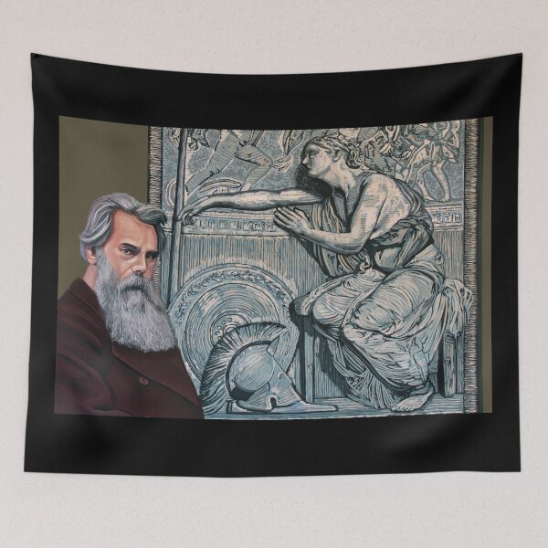 Item preview, Thomas Woolner Painting designed and sold by PaulMeijering.