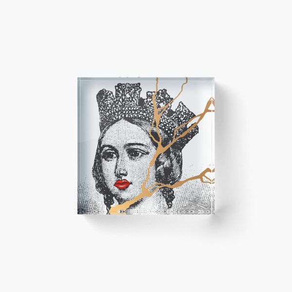 Item preview, Queen Victoria Modernized Vintage Pop Art designed and sold by SapphireDC.