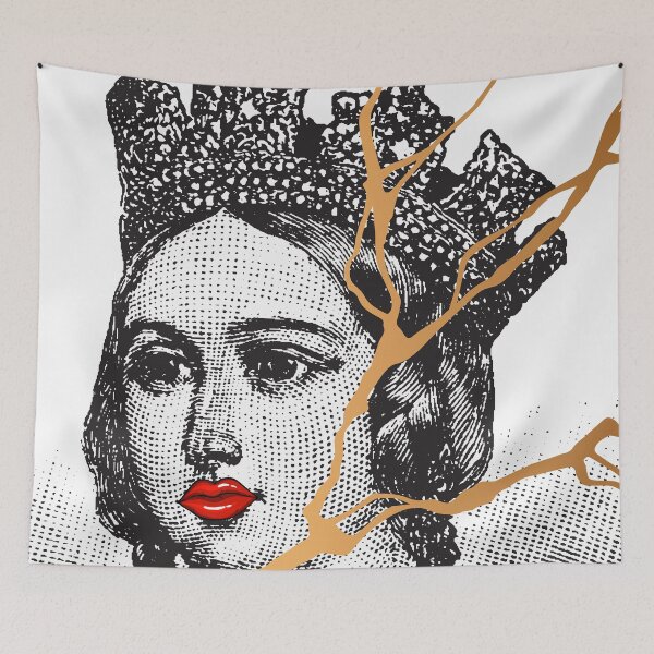 Item preview, Queen Victoria Modernized Vintage Pop Art designed and sold by SapphireDC.