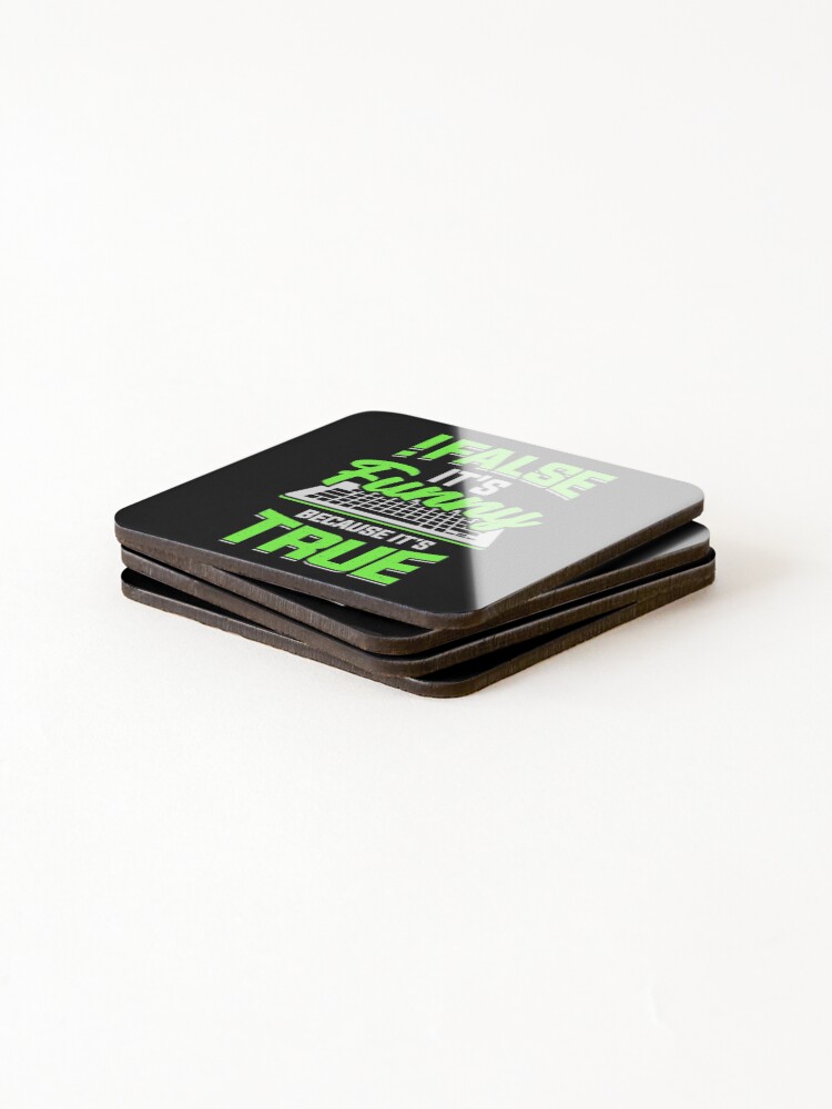 Thumbnail 4 of 5, Coasters (Set of 4), Funny Programming Coding Programmer Gift designed and sold by Marcid95.