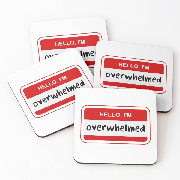 Item preview, Hello I am Overwhelmed | ADHD Awareness  designed and sold by LemonbatStudio.