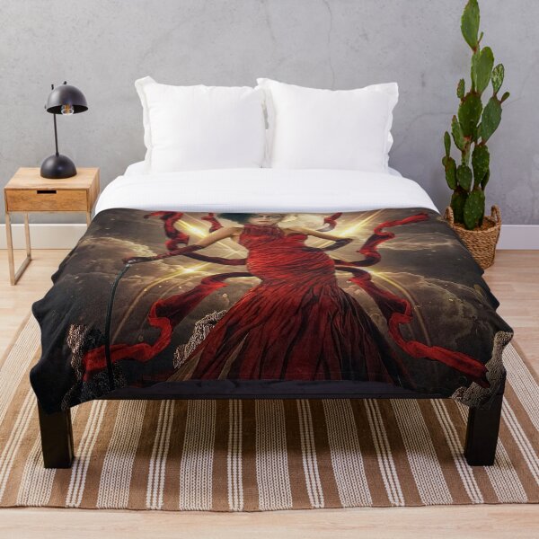 Cruella De Vil Art Design Throw Blanket