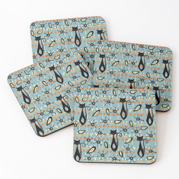 Item preview, Atomic cat, mid century modern designed and sold by ZjalDesign.