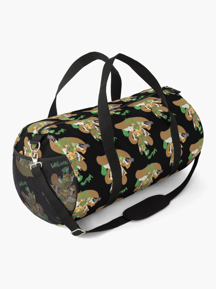 Alternate view of Hooty s Tea Party | Perfect Gift | owl house gift Duffle Bag