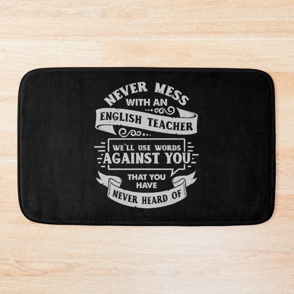 Item preview, Never Mess With An English Teacher  designed and sold by Marcid95.