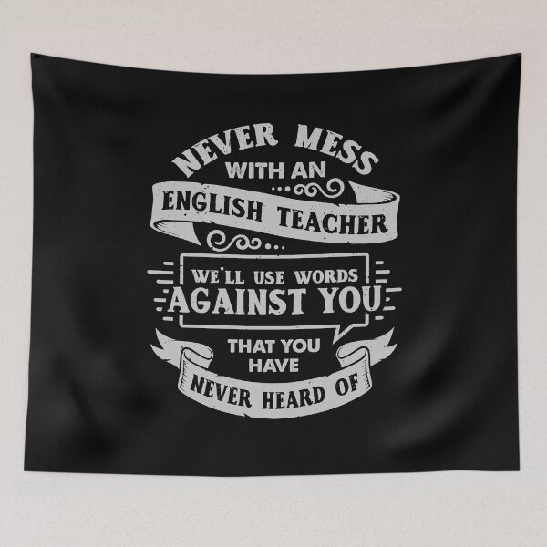 Item preview, Never Mess With An English Teacher  designed and sold by Marcid95.
