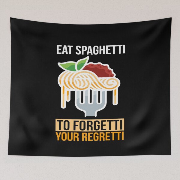 Item preview, Eat Spaghetti Pasta Food Italy designed and sold by MooonTees.
