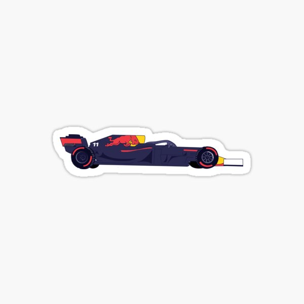 Red-Bull Racing F1 Sticker Red Bull Decal Reflective MotoGP Red