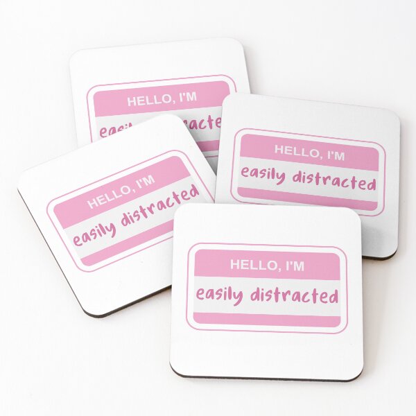 Item preview, Hello I am Easily Distracted | ADHD Awareness  designed and sold by LemonbatStudio.