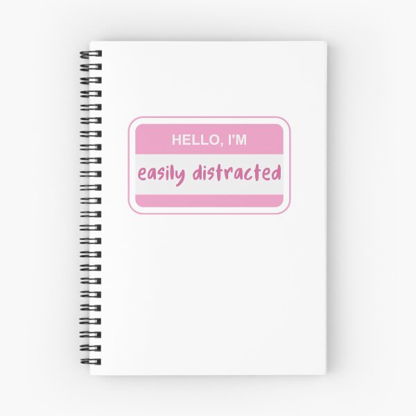 Item preview, Hello I am Easily Distracted | ADHD Awareness  designed and sold by LemonbatStudio.