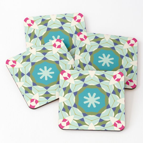 Item preview, Modern Flower Pattern Artwork 08 Color 01 designed and sold by Stefanie Boike.