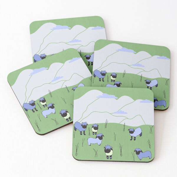 Item preview, Blacknose Swiss Sheep Blue and green designed and sold by DannysReRemodel.