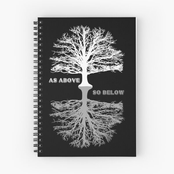Item preview, As Above So Below Tree T-Shirt Cool Design Tee designed and sold by LJ4EVER.