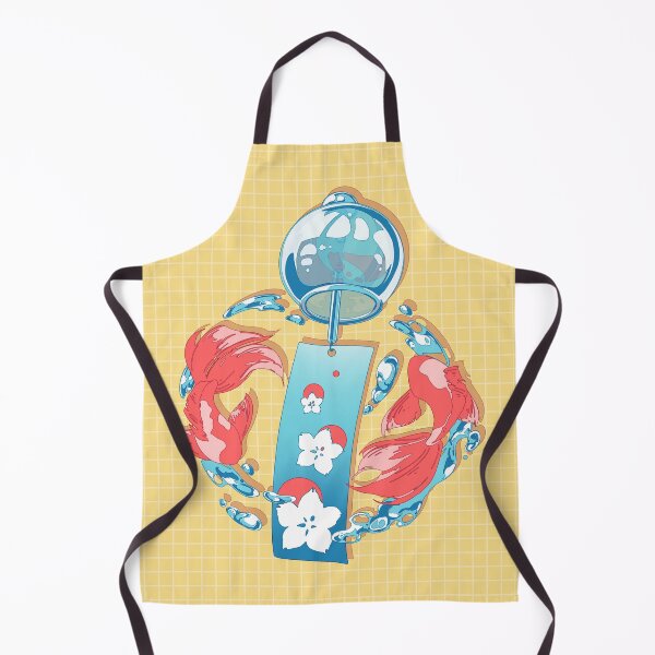 Item preview, The cute Japanese wind bell and the goldfish designed and sold by AnGoArt.