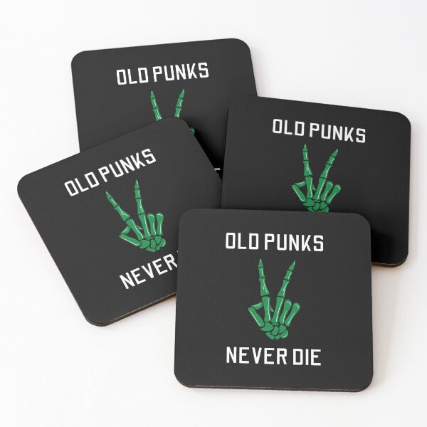 Item preview, Old Punks Never Die designed and sold by WholesumArt.