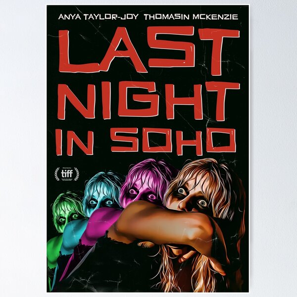 Item preview, Last Night in Soho movie poster designed and sold by Herman2181.