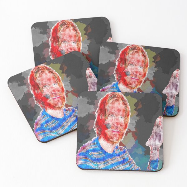 Item preview, Bo Burnham with his Socko hand drawn watercolor portrait-Bo Burnham: Inside designed and sold by MAEffects.
