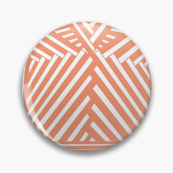 Item preview, GeoLines Orange Triangular Lines designed and sold by mishulu.