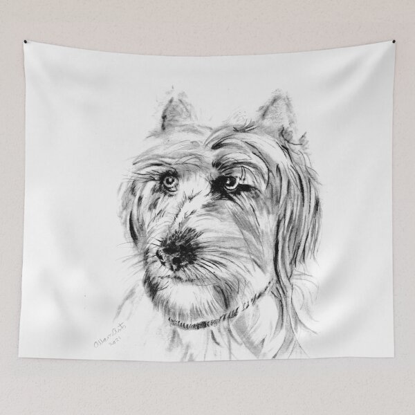 Item preview, West Highland terrier by AllansArts designed and sold by AllansArts.