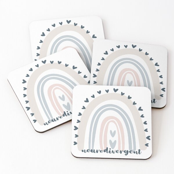 Item preview, Cute Neurodivergent Rainbow designed and sold by LemonbatStudio.