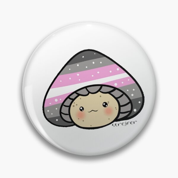Item preview, Mushpride - demigirl designed and sold by Strejfer.