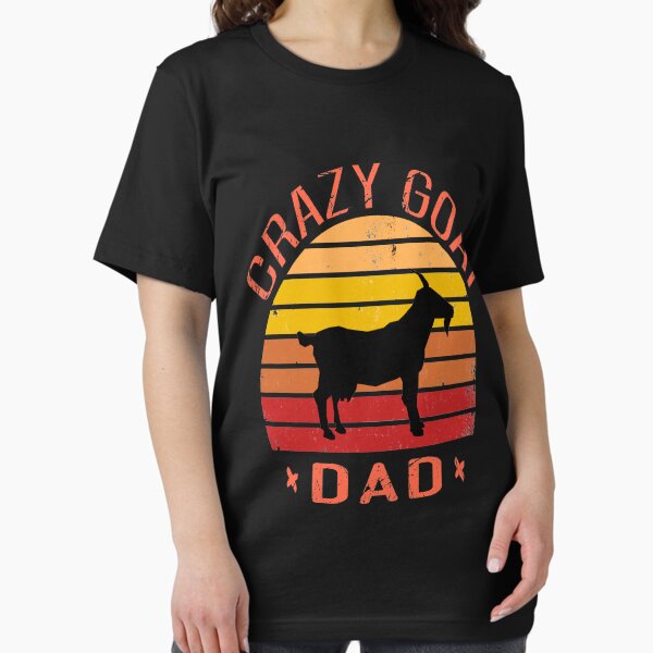 Item preview, crazy goat dad designed and sold by ibrastore.