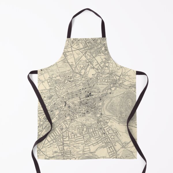 Item preview, Old Edinburgh Scotland Map (1912) Vintage Scottish Capital City & Street Atlas designed and sold by BravuraMedia.