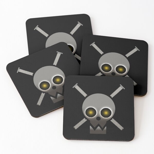 Item preview, Sheet Metal Pirates Jolly Roger designed and sold by GlitchKatDesign.