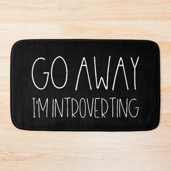 Item preview, Go away I'm introverting designed and sold by TheLemonBox.