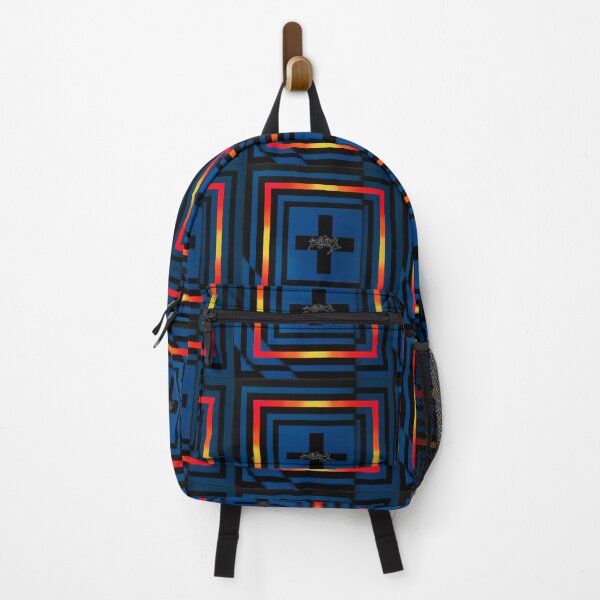 Item preview, BLUE SQUARED TAG OF ESONE ABSTRACT URBAN GRAFFITI STREET STYLE designed and sold by GraffitiBomberZ.