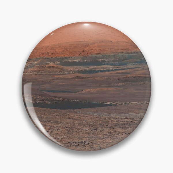 Item preview, Mars Curiosity rover looks uphill at Mount Sharp designed and sold by allhistory.