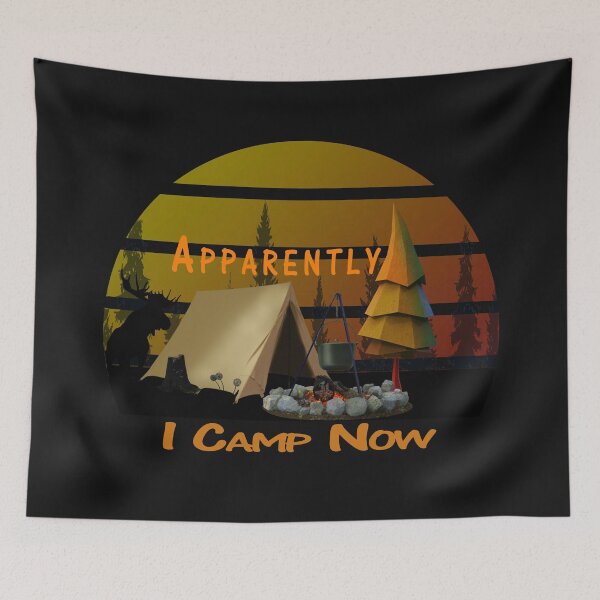 Item preview, Apparently I Camp Now  designed and sold by david parry.