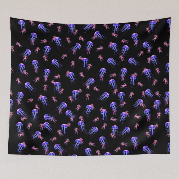Item preview, Colorful Jellyfish pattern  designed and sold by MrJean.