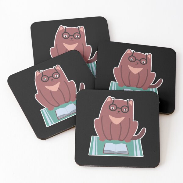 Item preview, Cat Addicted To Reading Books And Quote designed and sold by Design-Maniya.