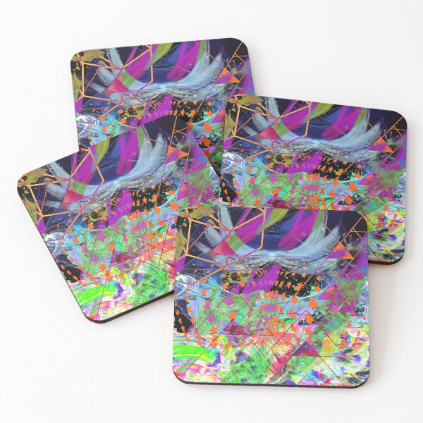 Item preview, Festive Abstraction 4 designed and sold by Discordant Dreams Art.