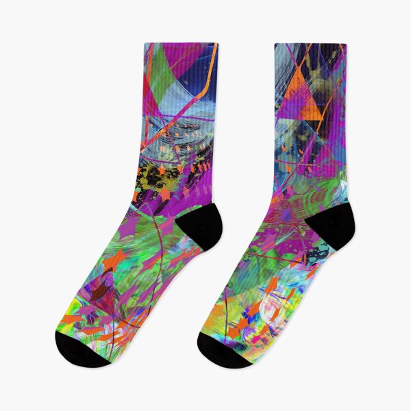 Item preview, Festive Abstraction 4 designed and sold by Discordant Dreams Art.