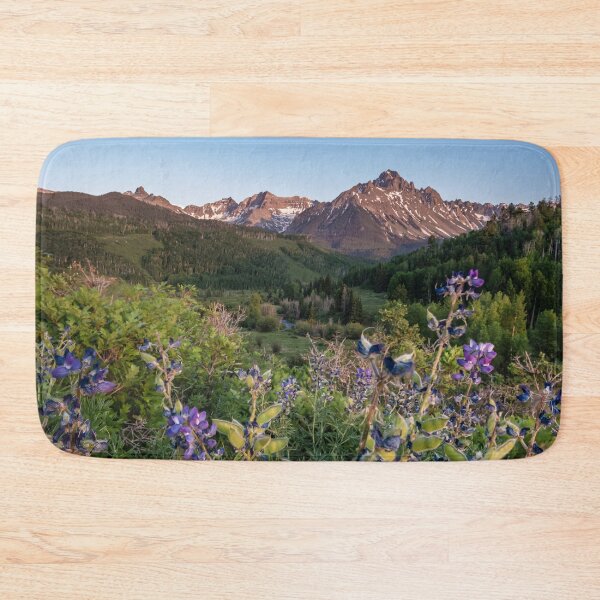 Item preview, Mount Sneffels Summer Rocky Mountain Wildflowers Colorado designed and sold by LandscapeArtCP.