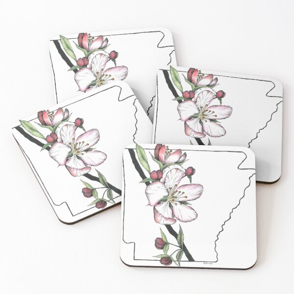 Item preview, Arkansas State Flower -Apple Blossom designed and sold by JeanettaDarley.