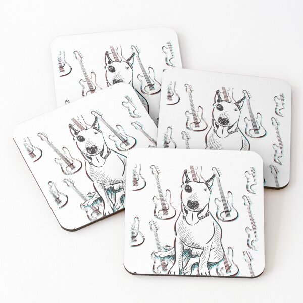 Item preview,   dog play guitar designed and sold by Karolj.