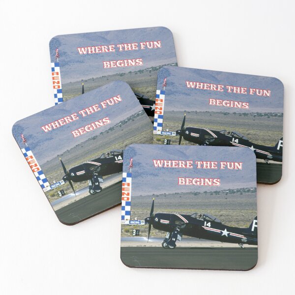 Item preview, Reno Air Races F8F Bearcat Where the Fun Begins designed and sold by mydesignsbylar.