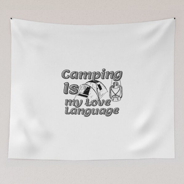 Item preview, Camping Is My Love Language designed and sold by JoLiShop.
