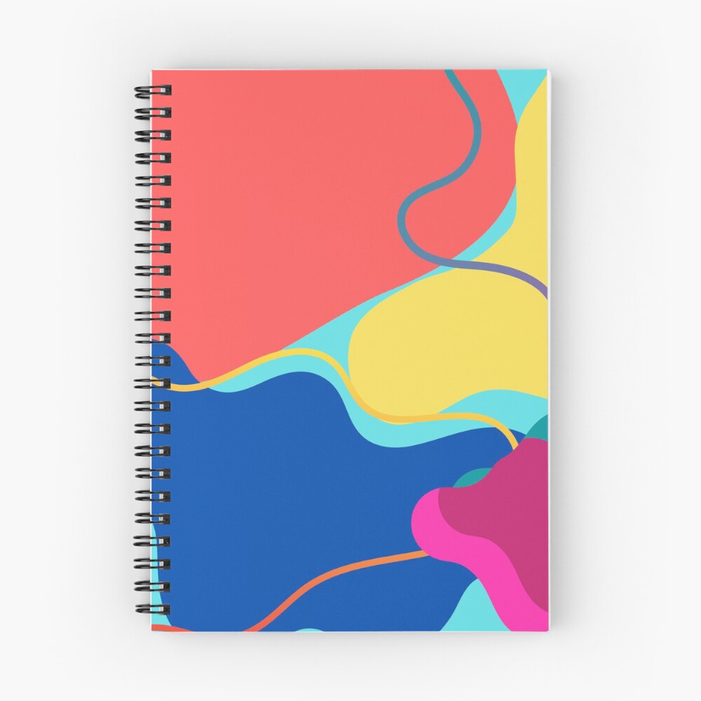 Item preview, Spiral Notebook designed and sold by PinboxShop.