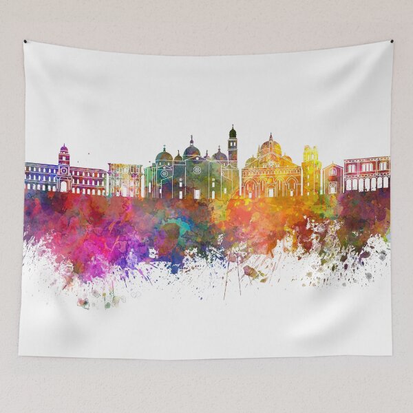 Item preview, Horizonte de Padua en fondo acuarela designed and sold by paulrommer.