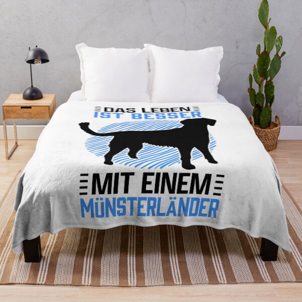 Item preview, Living with the Small Munsterlander Hunting Dog saying designed and sold by madgrfx.